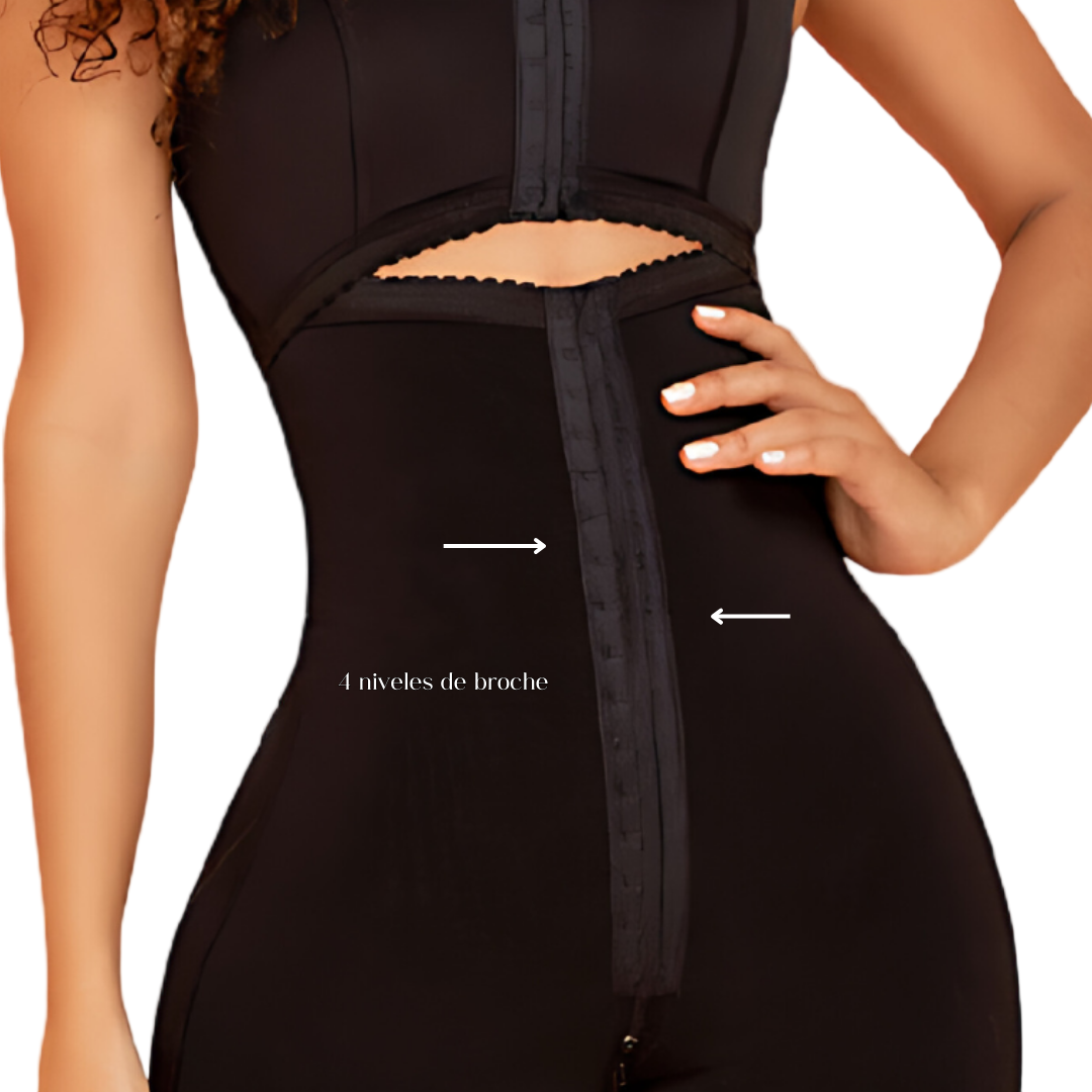 FAJA LARGA 062 - ALTA COMPRESIÓN, CON BRASIER FRONTAL DESPRENDIBLE