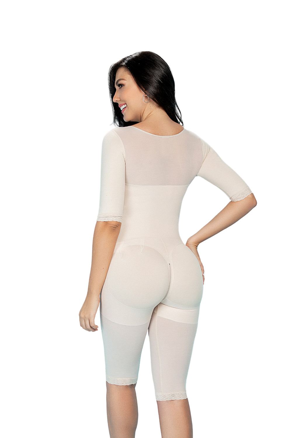 FAJA LARGA 068 - ALTA COMPRESIÓN, SENOS LIBRES Y MANGAS