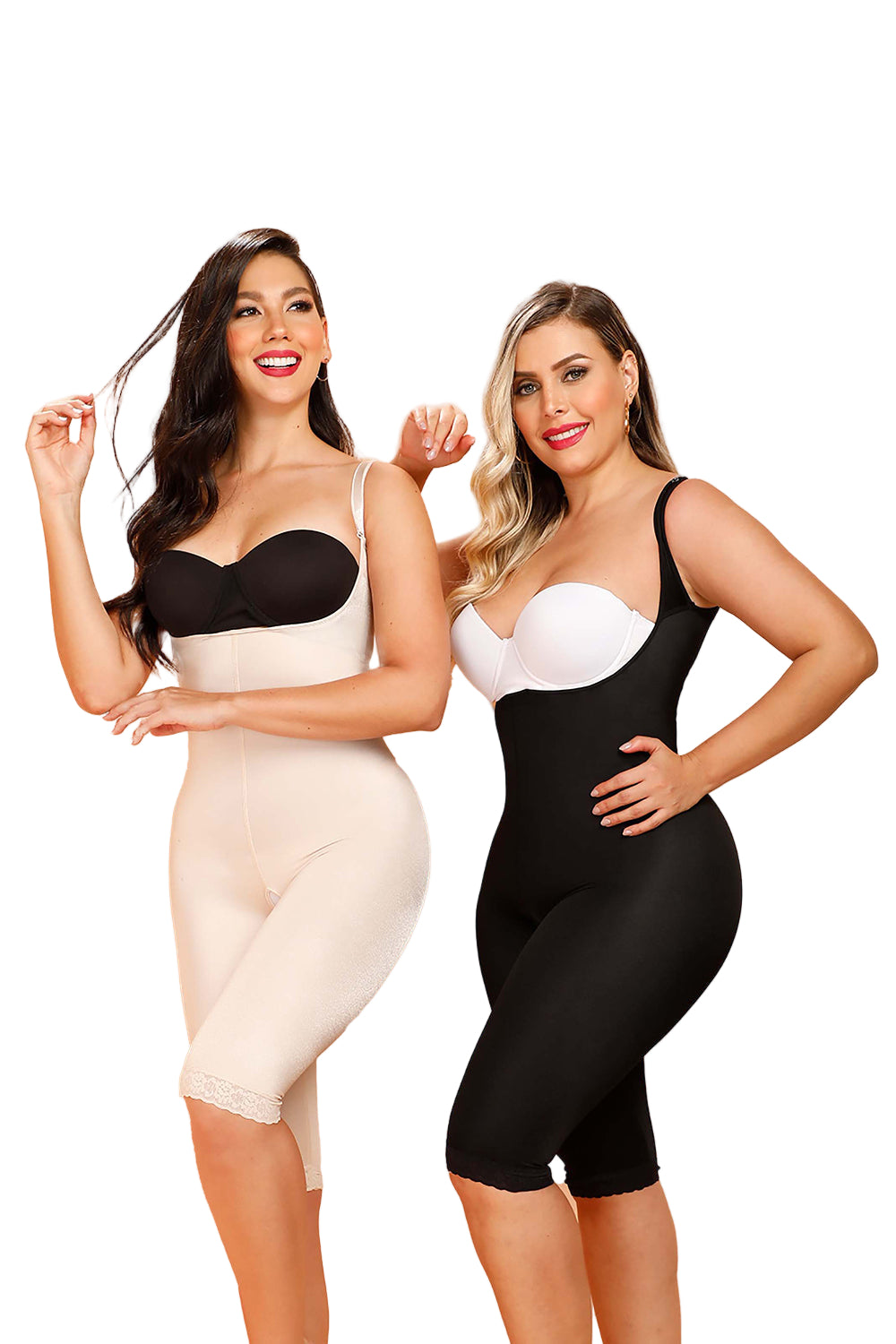 TRUSA BIDI 077B - MEDIA COMPRESIÓN, ORIFICIO PERINEAL, ESPALDA CUBIERTA O ALTA