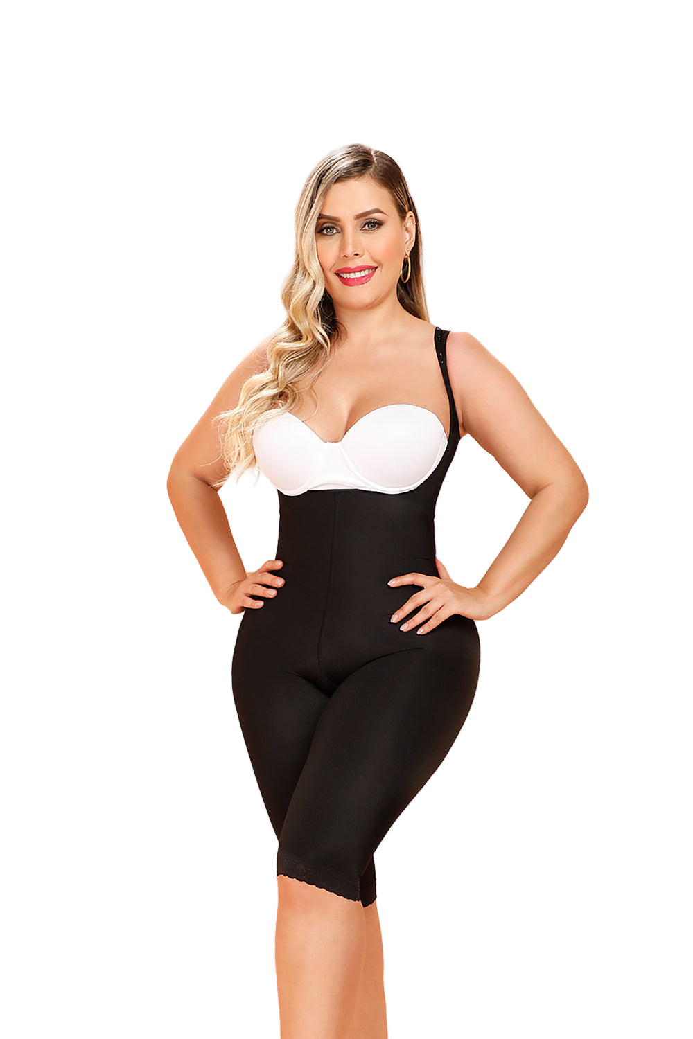 TRUSA BIDI 077B - MEDIA COMPRESIÓN, ORIFICIO PERINEAL, ESPALDA CUBIERTA O ALTA