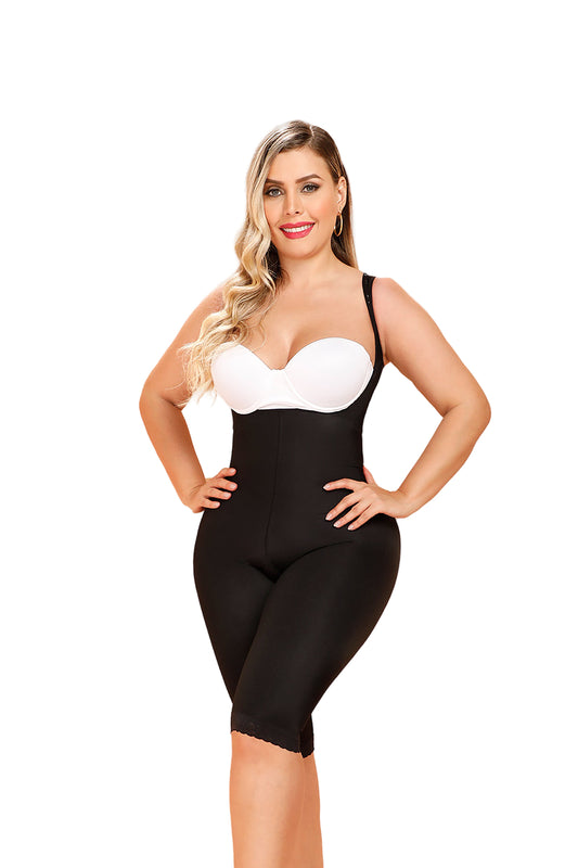 TRUSA BIDI 077B - MEDIA COMPRESIÓN, ORIFICIO PERINEAL, ESPALDA CUBIERTA O ALTA