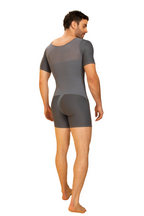 FAJA MASCULINA CORTA 084 - ALTA COMPRESIÓN, CON MANGAS