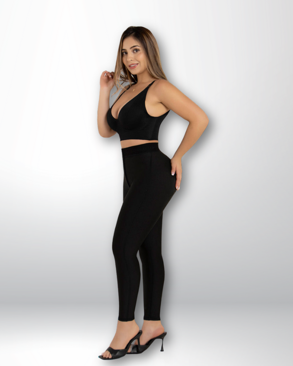 LEGGINS CON FAJÓN Y POWERNET 416