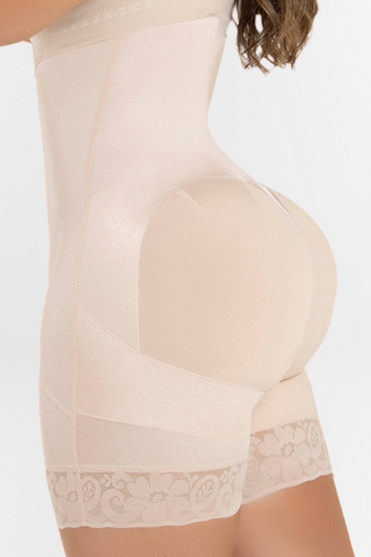 FAJA CORTA BIDI 053B - MEDIA COMPRESIÓN, STRAPLESS